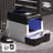 Fully Enclosed Cat Litter Box with Drawer and Dual Doors