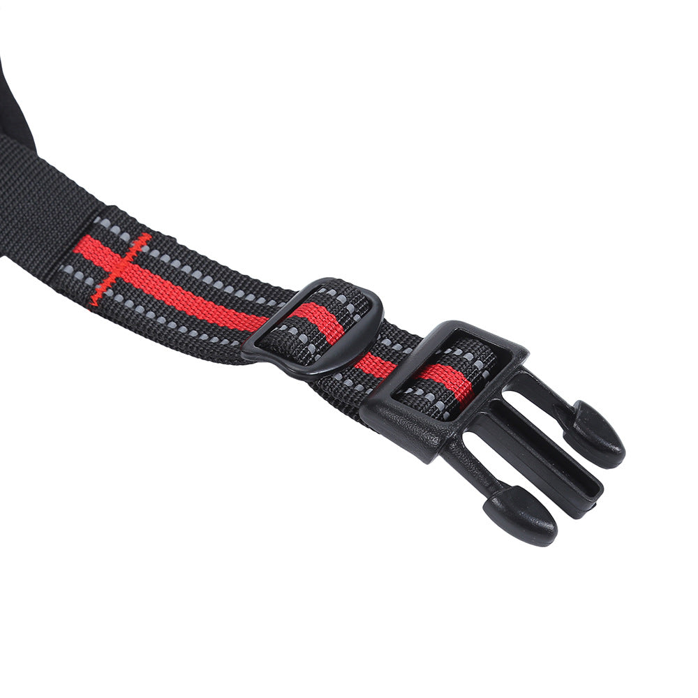 Reflective breathable nylon mesh dog harness, product image 4