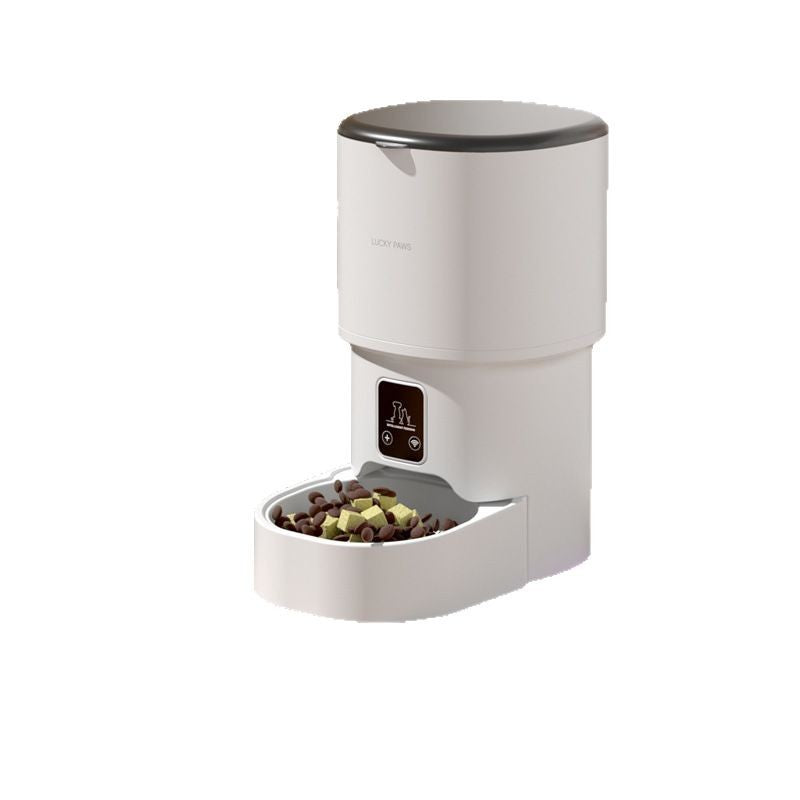 Smart Automatic Pet Feeder with Wi-Fi, Bluetooth, Voice and Video Control, 4L or 7L