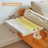 Wooden cat hammock bed hanging on a window