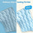 Light blue soft-touch pet bed mat with anti-slip base, photo 4