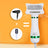 2-in-1 Pet Hair Dryer and Grooming Comb, Adjustable Heat Blower