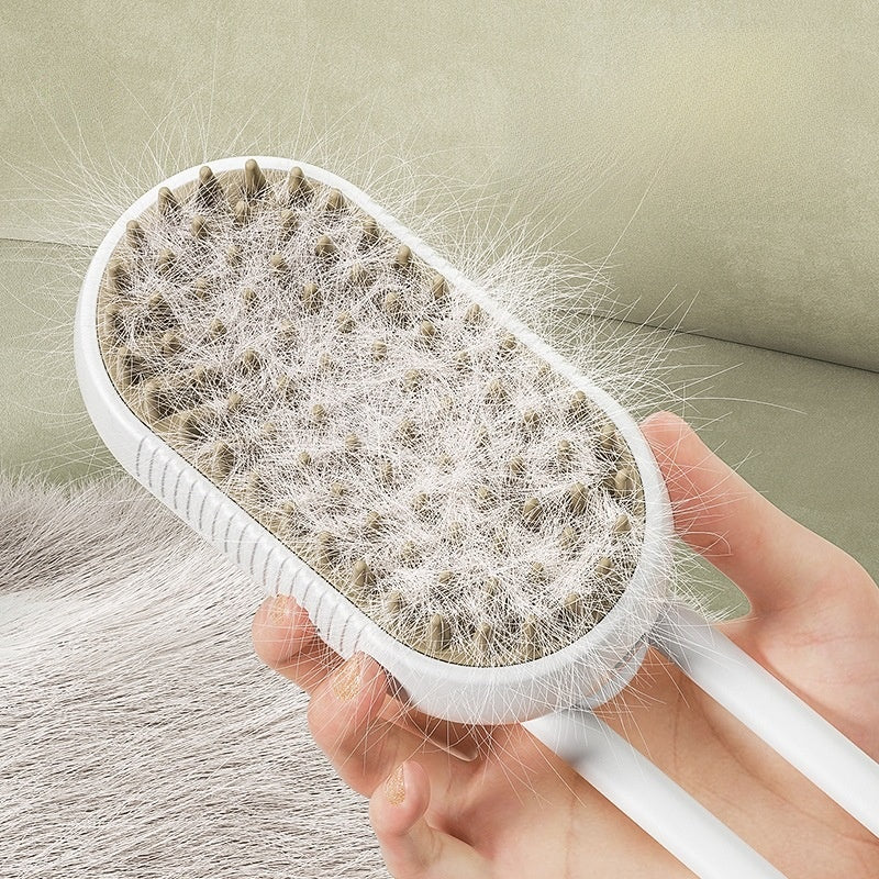 Spray Massage Grooming Brush for Dogs and Cats, Hair Removal
