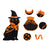Halloween cape and hat set for cats and small dogs, image 3