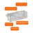 Foldable humane cat trap cage, shown in 4 colours and styles