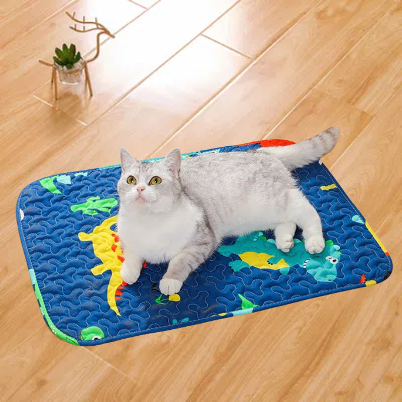 Soft printed washable pet mat for dogs and cats, photo 4 of 42