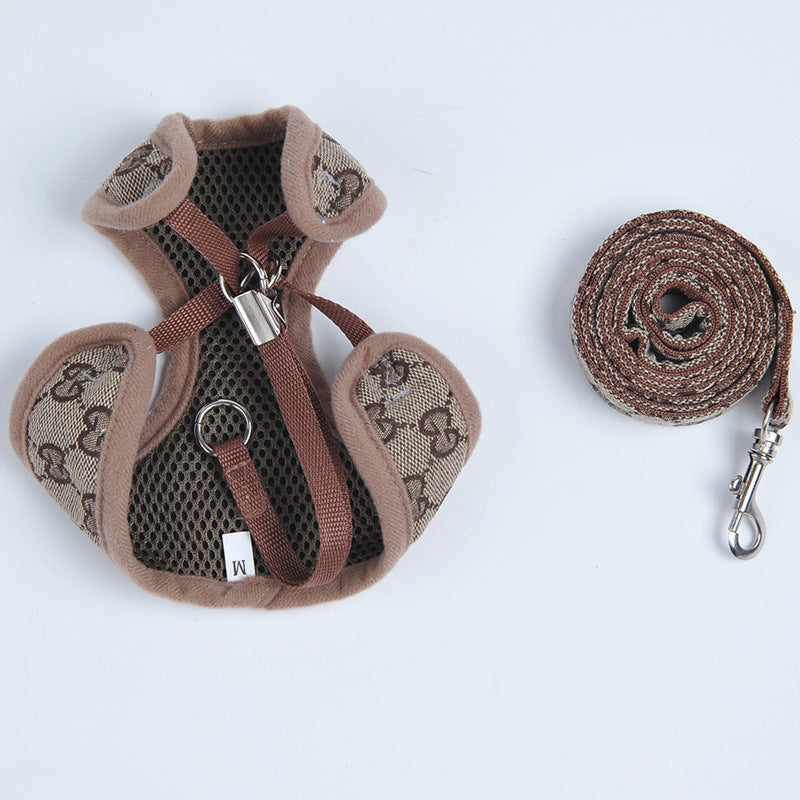 Lightweight cat and small dog harnesses in seven designs