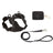 Space print nylon dog harness and lead set, 4 sizes available