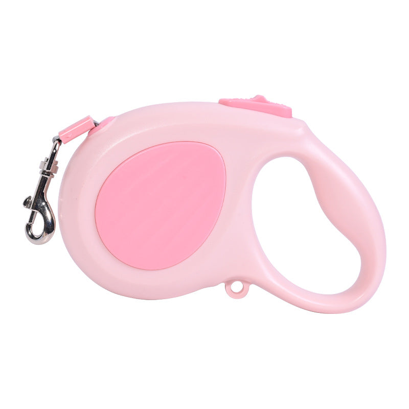 Retractable lead for small and medium dogs in 7 colour options