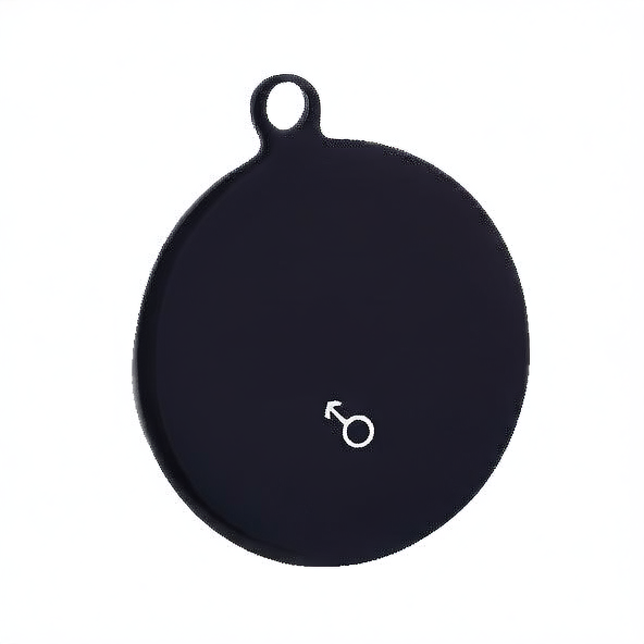 Stainless steel pet ID tags in bone and heart shapes, view 5
