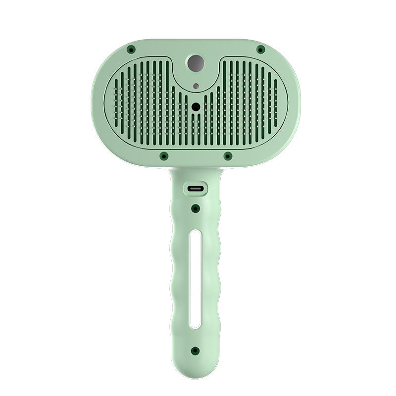 Double-Ended Spray Grooming Comb with Stainless Steel Pins