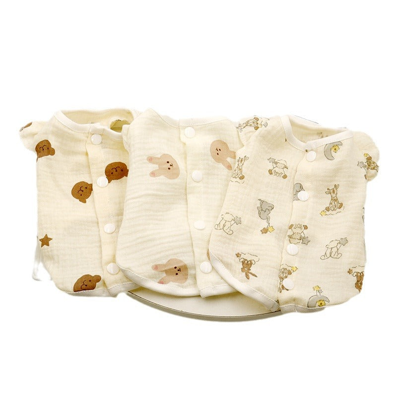 Crepe summer dog vest, available in 13 styles, image 5