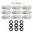 7L Stainless Steel Pet Water Dispenser with Multiple Adapters
