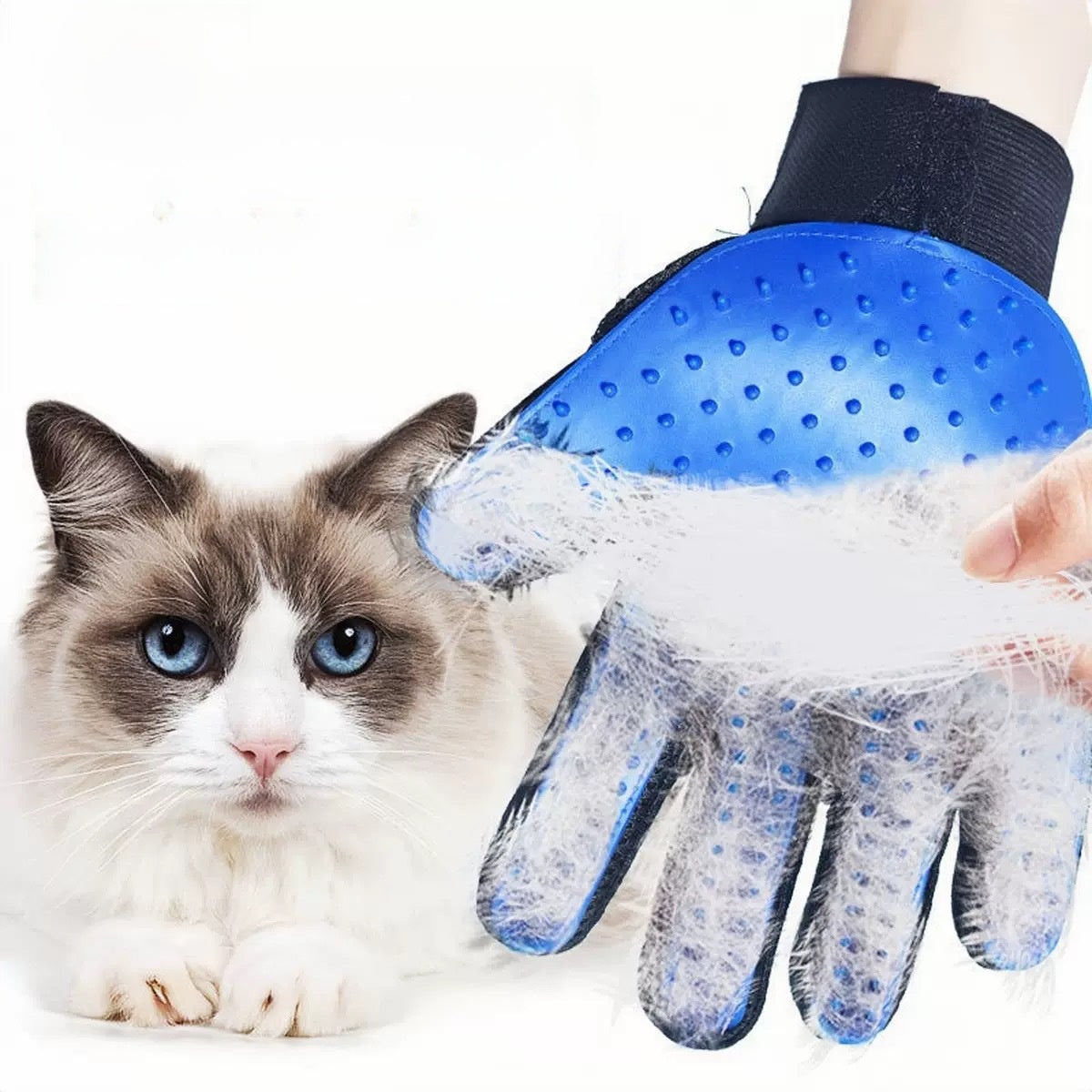 Pet Hair Removal Brush and Glove Kit for Furniture