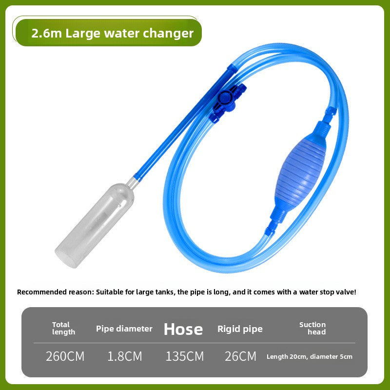 Aquarium Gravel Cleaner Siphon and Manual Water Changer