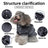 Coral fleece pet bathrobe and towel for dogs and cats, image 1