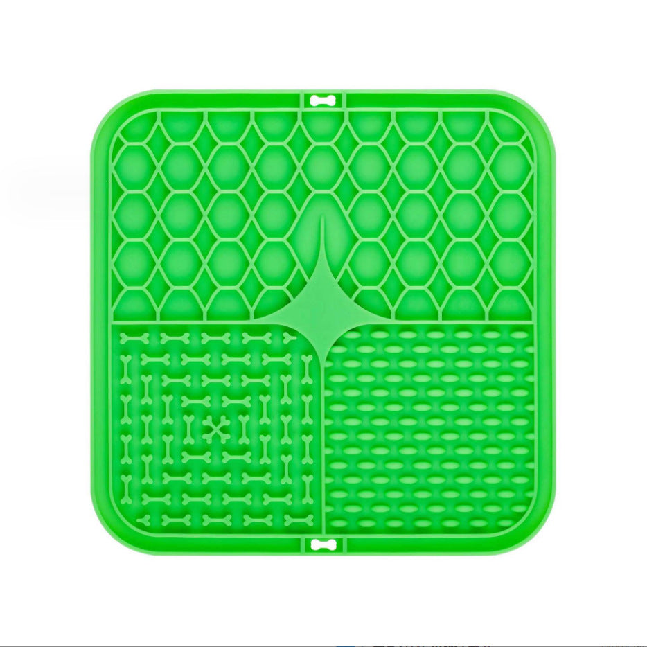 Silicone lick mat slow feeder with suction base, photo 19 of 23