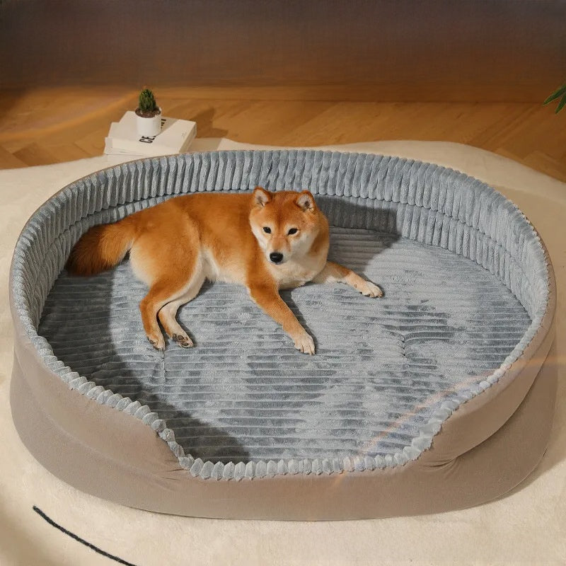 Four-season pet bed with cushion pad for dogs and cats, photo 2