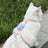 Flower print H-harness and lead for dogs and cats in 3 colour options