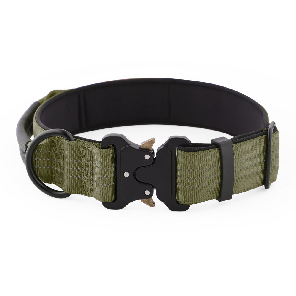 Tactical nylon dog collar with control handle, product image 13
