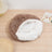 Semi-enclosed shell cat bed with plush lining in Khaki, Fluffy Lining, size 50cm Diameter