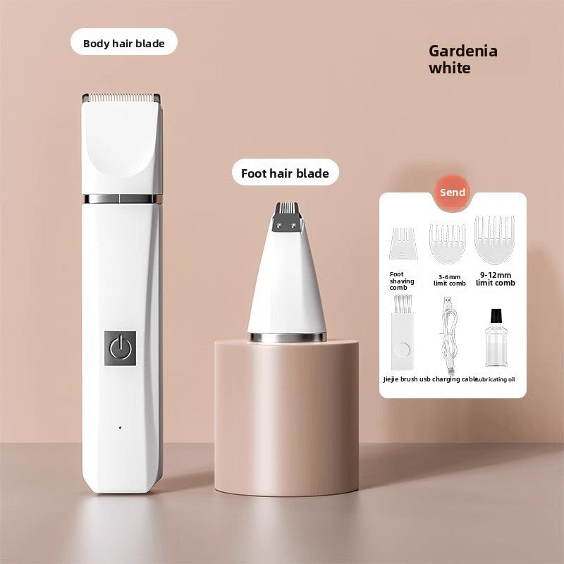 Cordless Pet Hair Clipper Kit with Paw and Nail Attachments