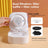 Elevated Double or Triple Pet Food and Water Bowl with Anti-Spill Base for Cats and Dogs