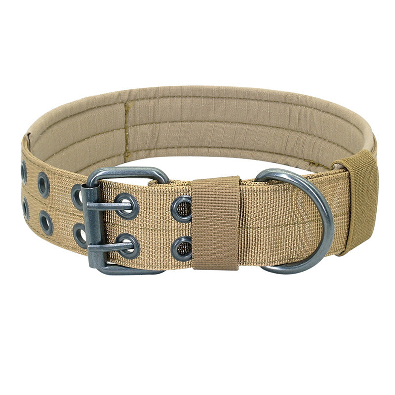 Heavy-duty nylon collar for large dogs, available from Pet Royale UK