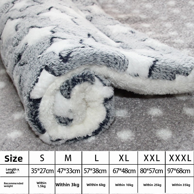 Thick soft pet blanket mat for dogs and cats, printed design, view 25 of 95