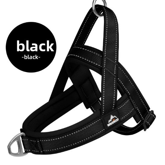 Soft nylon dog harness in four colours, product image 3