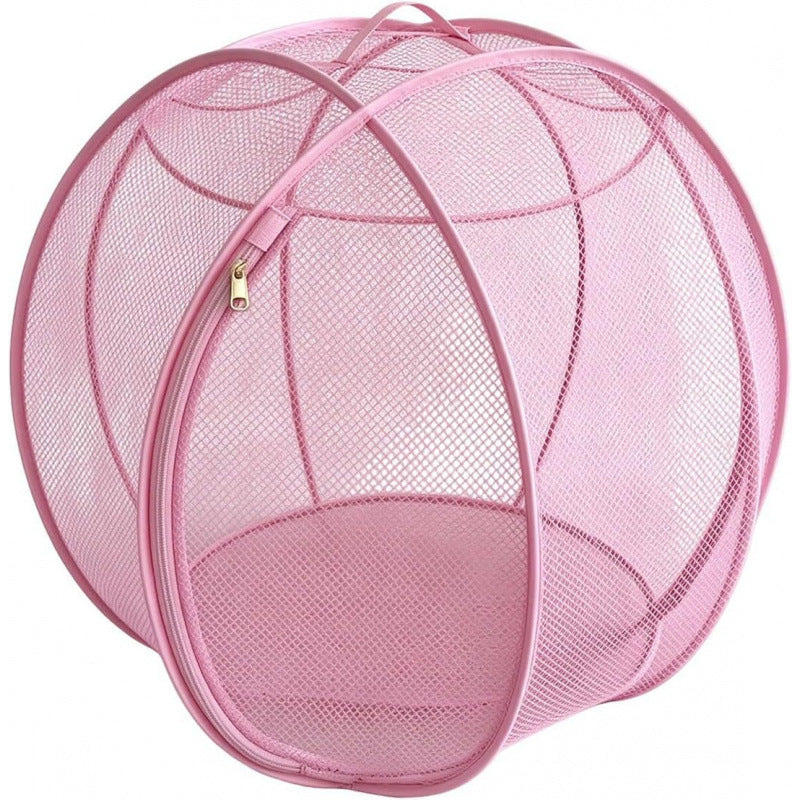 Black pop-up pet ball tent cage with mesh sides, photo 7