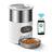 Stainless Steel Smart Pet Feeder with App Control, Timed Portions, Single or Double Bowl