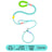 Bright nylon dog lead in vivid colour, product image 28