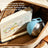 Blue foldable pet travel water cup for dogs, view 3