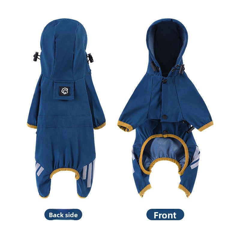 Four leg dog raincoat with lead hole, available in 6 colours, image 19