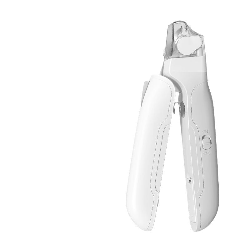 LED Pet Nail Clipper with Adjustable Safety Guard, Stainless Steel