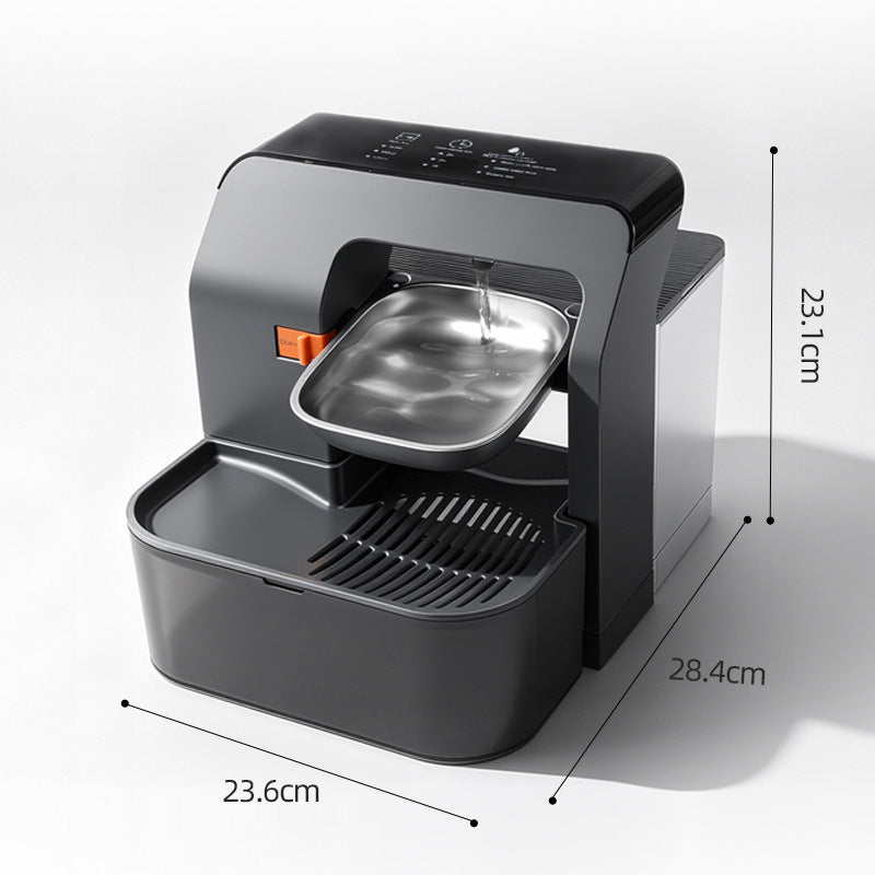 Automatic Smart Sensor Pet Water Fountain with Silent Pump and Multi-Stage Filter