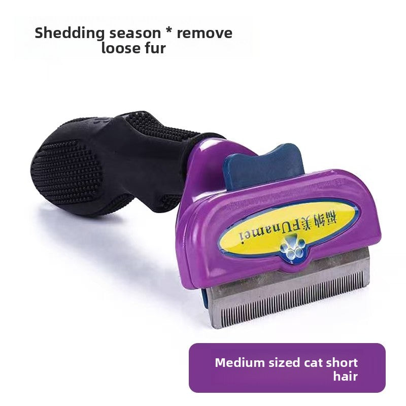 Deshedding Brush for Dogs and Cats, Short and Long Hair Coats