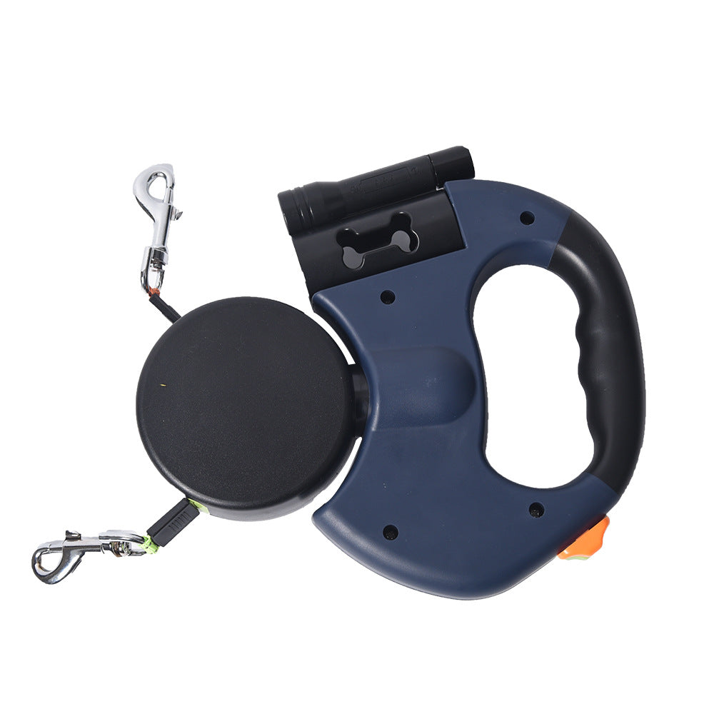 Dual head retractable dog lead with LED light, product image 5