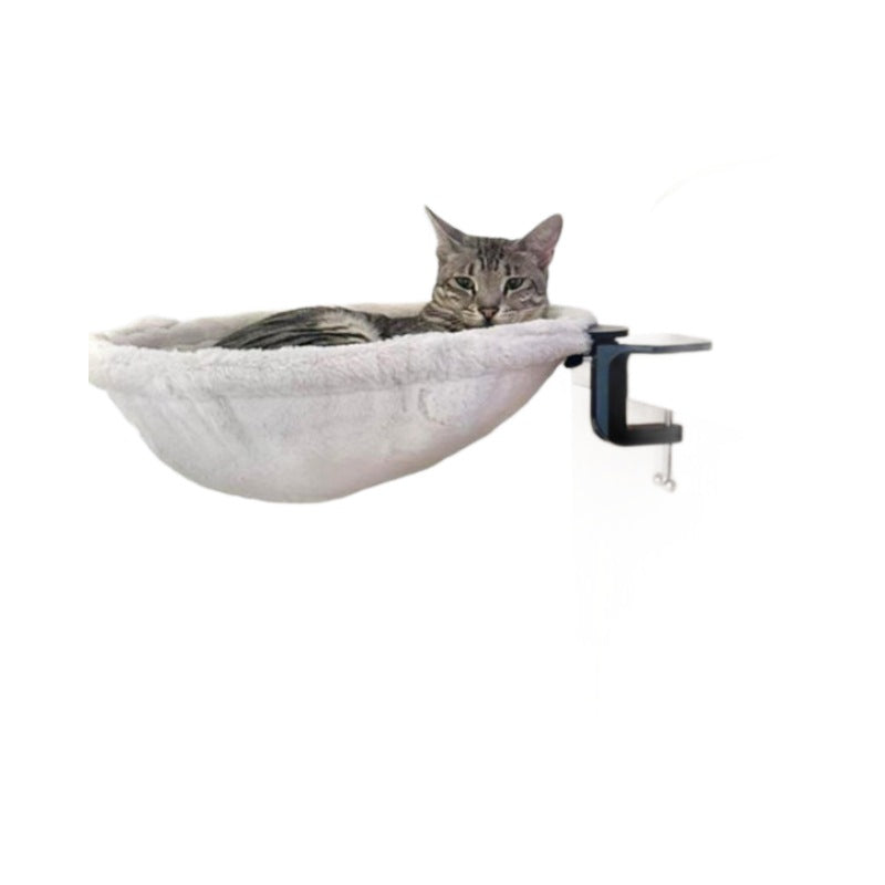 Desk mounted cat hammock with 40cm ring, photo 5 of 16