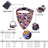 Halloween pumpkin bandana collar for dogs and cats, 3 sizes available