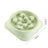 Heart-Shaped Pet Slow Feeder Bowl