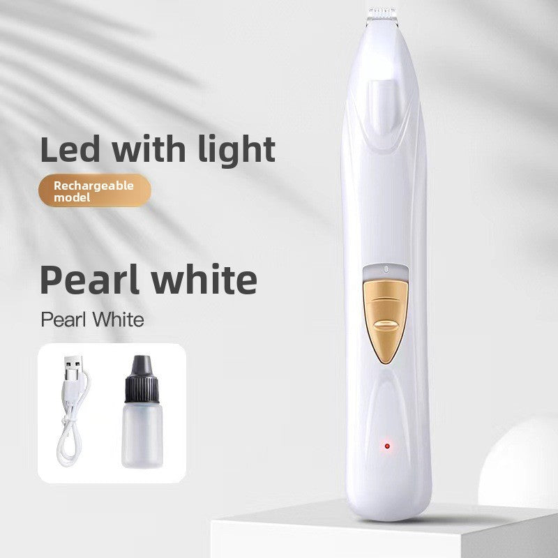 Pet Nail Grinder and Paw Hair Trimmer, Quiet Electric Claw File