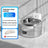 Wireless Pet Water Fountain with 4000mAh Battery, 60 Days Use and Stainless Steel Option
