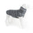 Padded cotton dog coat with warm high fill lining in Lotus Pink, material detail