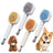 Self-Cleaning Pet Grooming Comb with Massage Tips