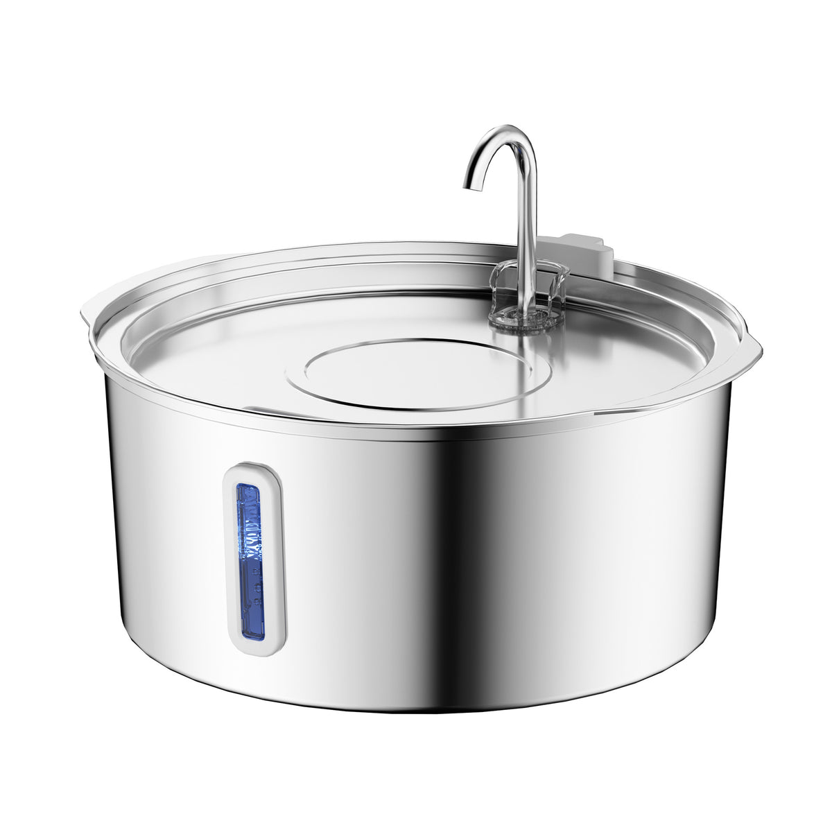 304 Stainless Steel 7L Pet Water Fountain with Detachable Design and Faucet Options