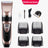 Pet Hair Clipper Set with 4 Limit Combs, Rechargeable Dual Voltage