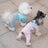 Breathable mesh four leg dog outfit, available in 3 colours, image 1