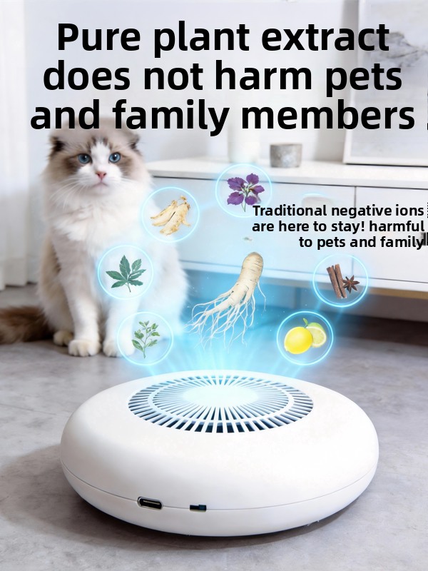 Plant Extract Odour Absorber Box for Cat Litter Areas